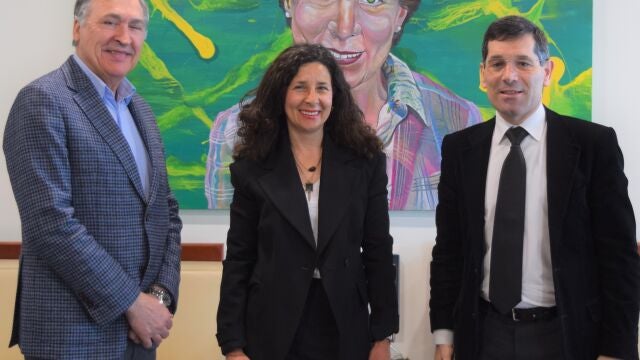 Juan Miguel Martínez Gabaldón, Lourdes Gullón y Paco Hevia