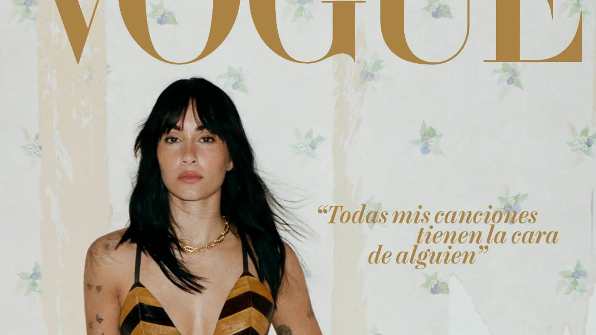 La cantante Aitana Ocaña para "Vogue"