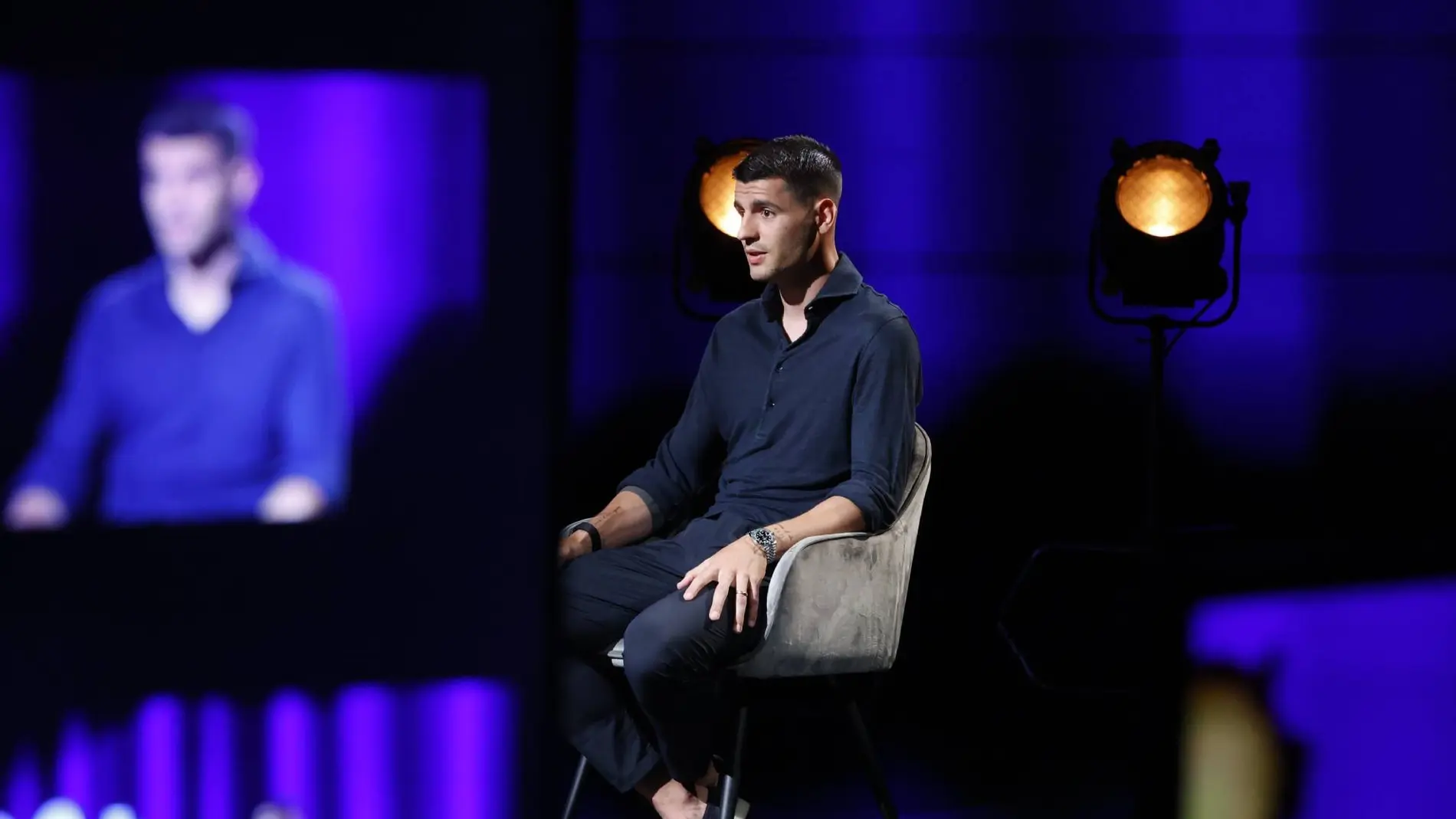Entrevista Álvaro Morata en Movistar Plus+