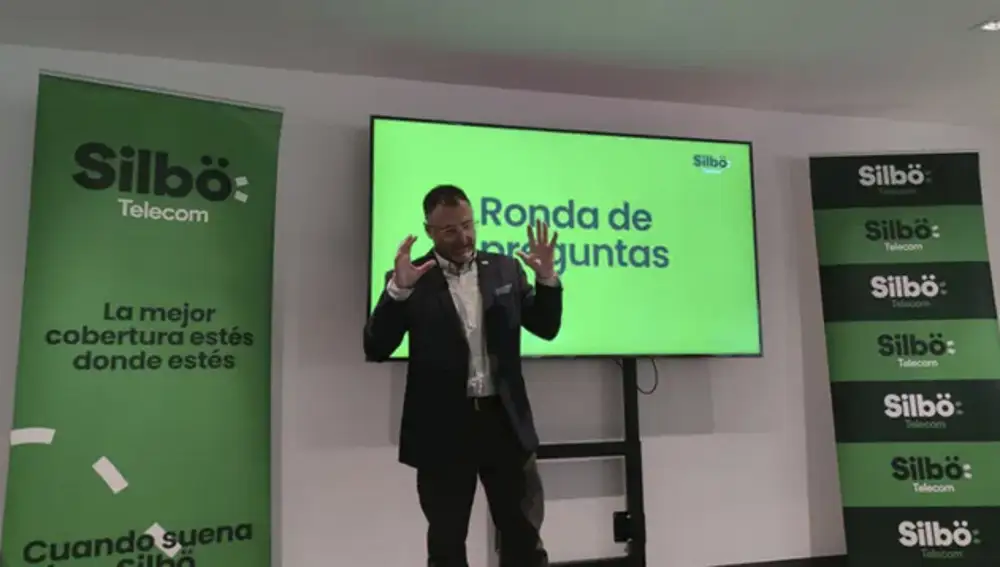 Jorge Morán, CEO de Silbö, en un acuerdo el pasado diciembre