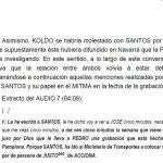 Conversación de Koldo García sobre Ábalos sobre su malestar con Santos Cerdán