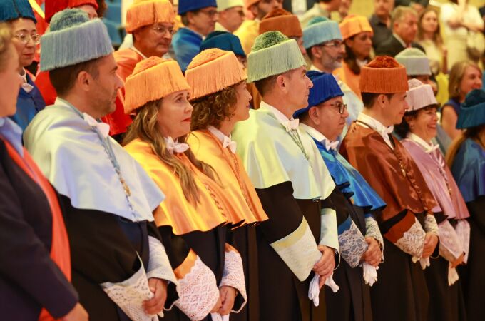 Imágenes del acto de la apertura del Curso 2024/2025, a 18 de septiembre de 2024, en Sevilla
