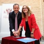 Presentación del sello del Corpus de Toledo.