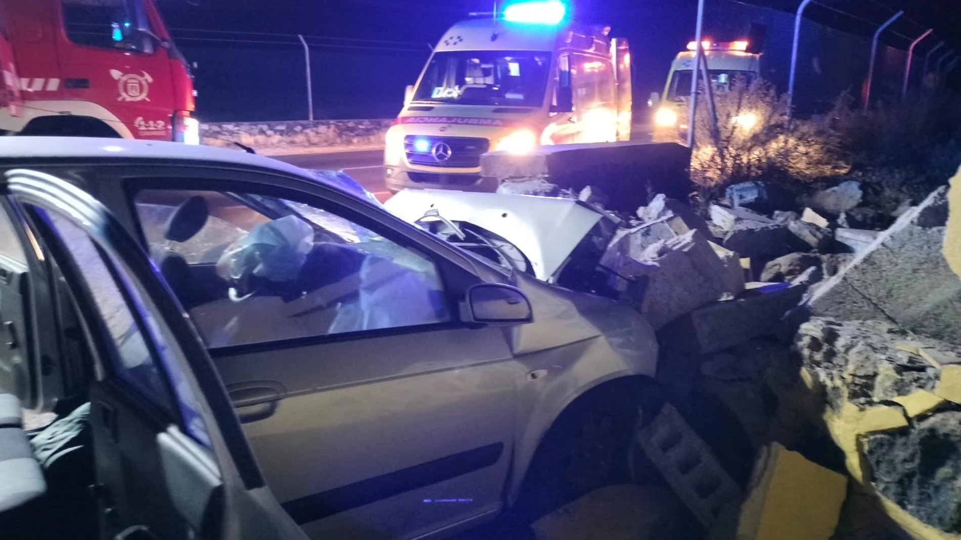 Accidente en Arona, Tenerife