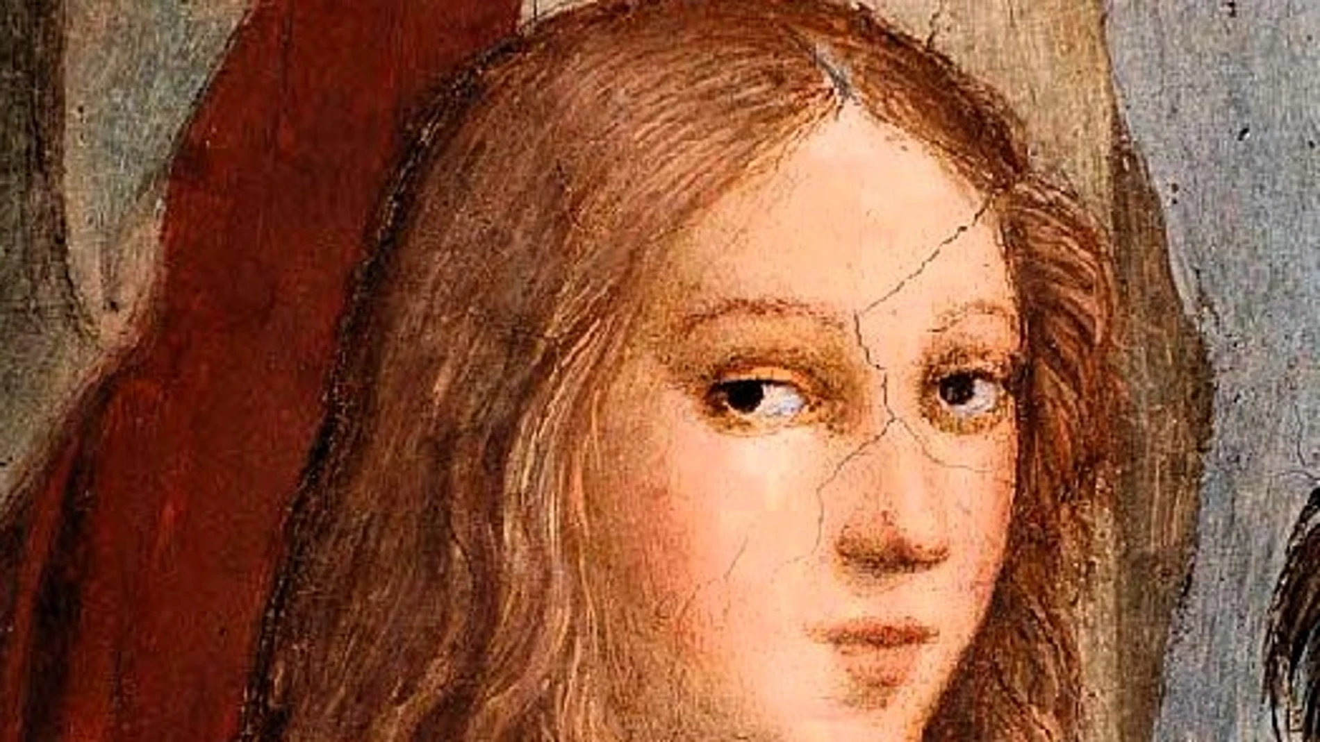 La única mujer que aparece retratada en el fresco de la Academia de Rafael podría ser su madre. Representada con los rasgos de Margherita Luti, amante de Rafael, suele ser conocida como la filósofa Hipatia, pero nunca se ha conocido realmente a quién representa