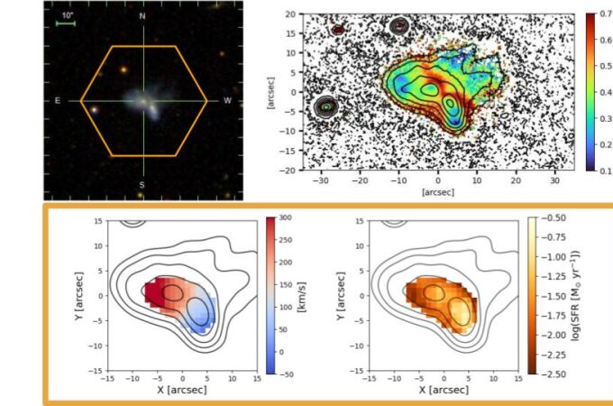 Descubren una fusión poco común entre dos galaxias enanas en un vacío cósmico
