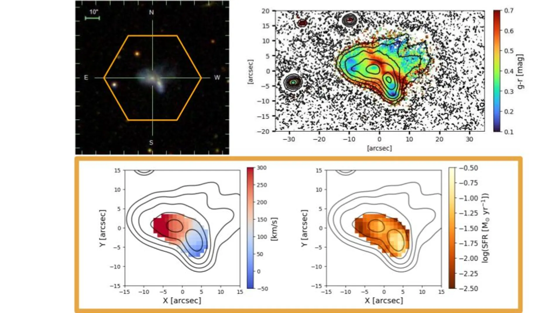 Descubren una fusión poco común entre dos galaxias enanas en un vacío cósmico