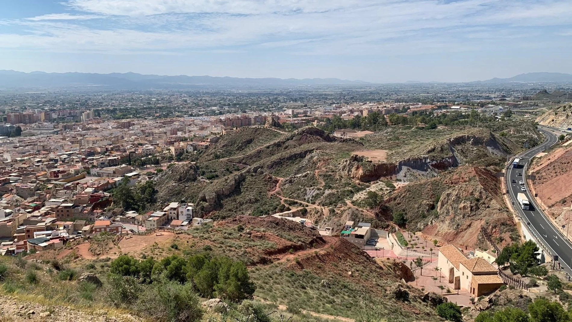 Imagen aérea del municipio de Lorca REMITIDA / HANDOUT por AYUNTAMIENTO DE LORCA Fotografía remitida a medios de comunicación exclusivamente para ilustrar la noticia a la que hace referencia la imagen, y citando la procedencia de la imagen en la firma 16/06/2025