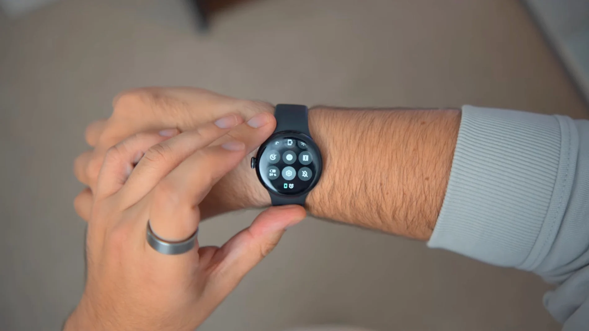 El Pixel Watch 3 de 45 mm pesa 37 gramos (sin correa)