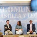 González Corral participa en el foto junto a Pablo Lago, Javier Oblanca, Francisco Hevia y Samuel Moreno.