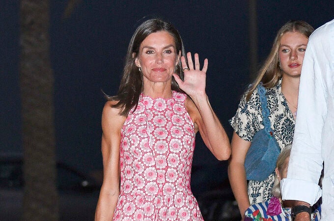 La Reina Letizia en Mallorca en 2024.
