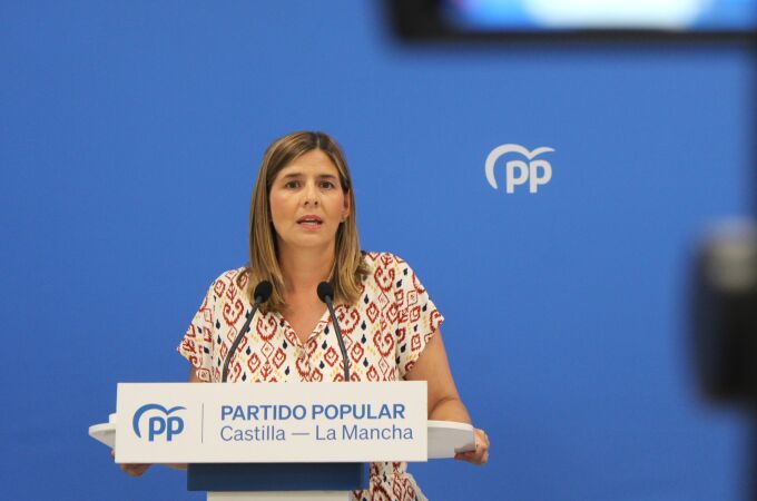 Secretaria general y portavoz parlamentaria del Partido Popular de Castilla-La Mancha, Carolina Agudo.