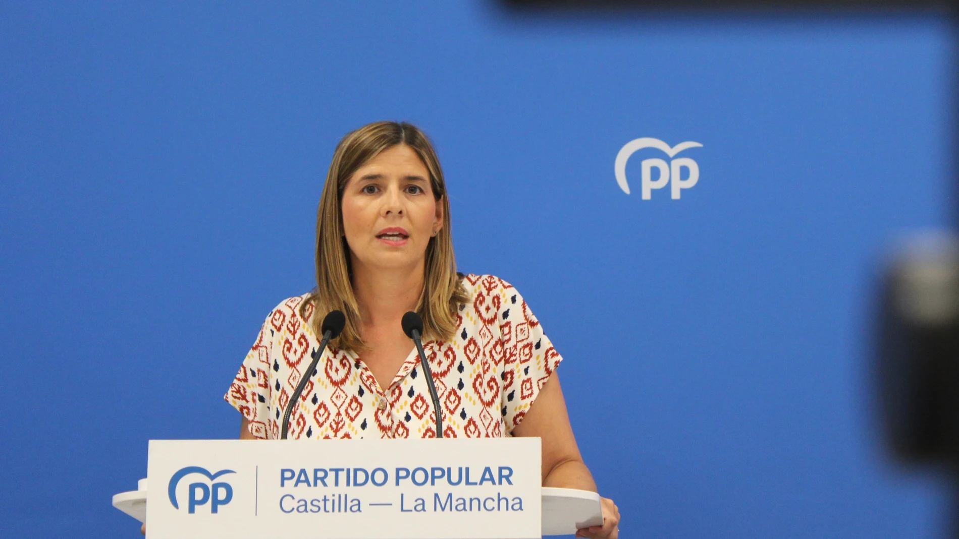 Secretaria general y portavoz parlamentaria del Partido Popular de Castilla-La Mancha, Carolina Agudo.