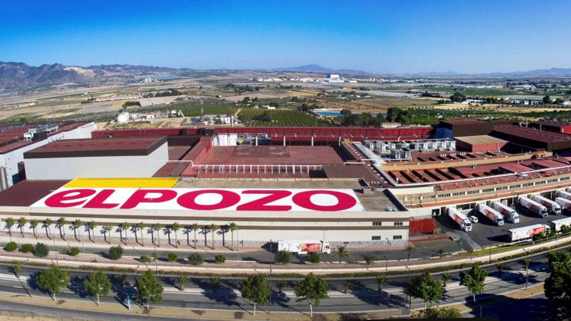 Vista aérea de las instalaciones de El Pozo Alimentación