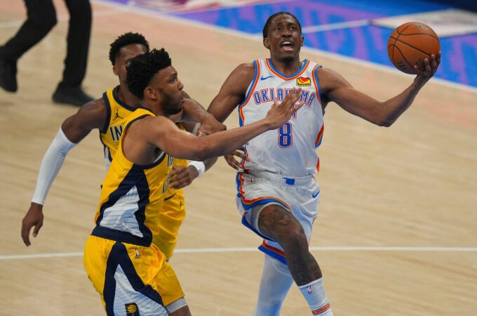 Jalen Williams fue una pesadilla para la defensa de los Pacers