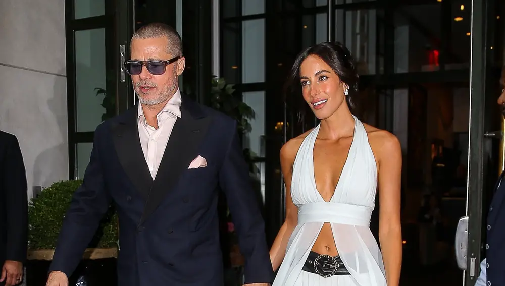 Brad Pitt e Inés de Ramón