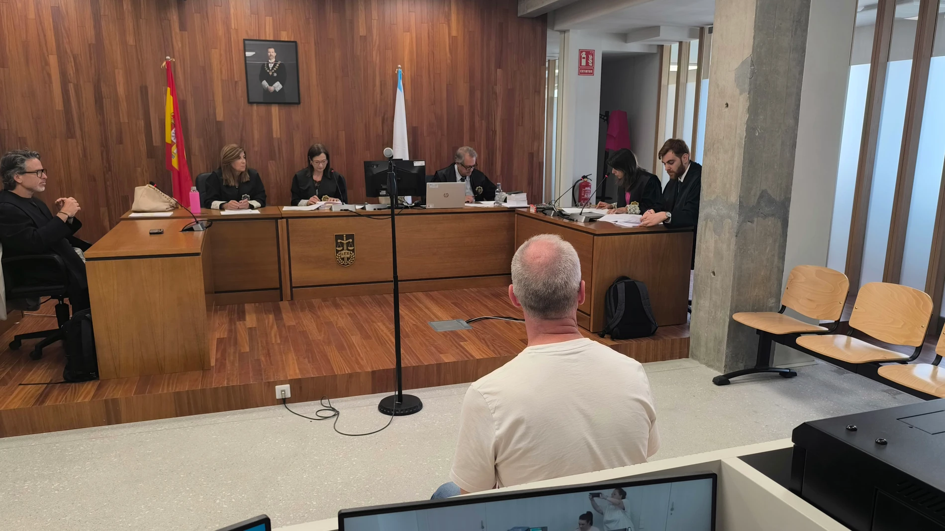 Juicio contra un hombre acusado de violar a una mujer en su domicilio de Vigo, aprovechando que estaba dormida y afectada por la ingesta de bebidas alcohólicas.EUROPA PRESS17/06/2025