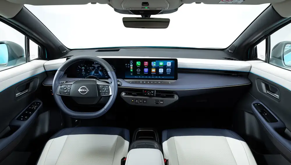 Salpicadero del nuevo Nissan Leaf