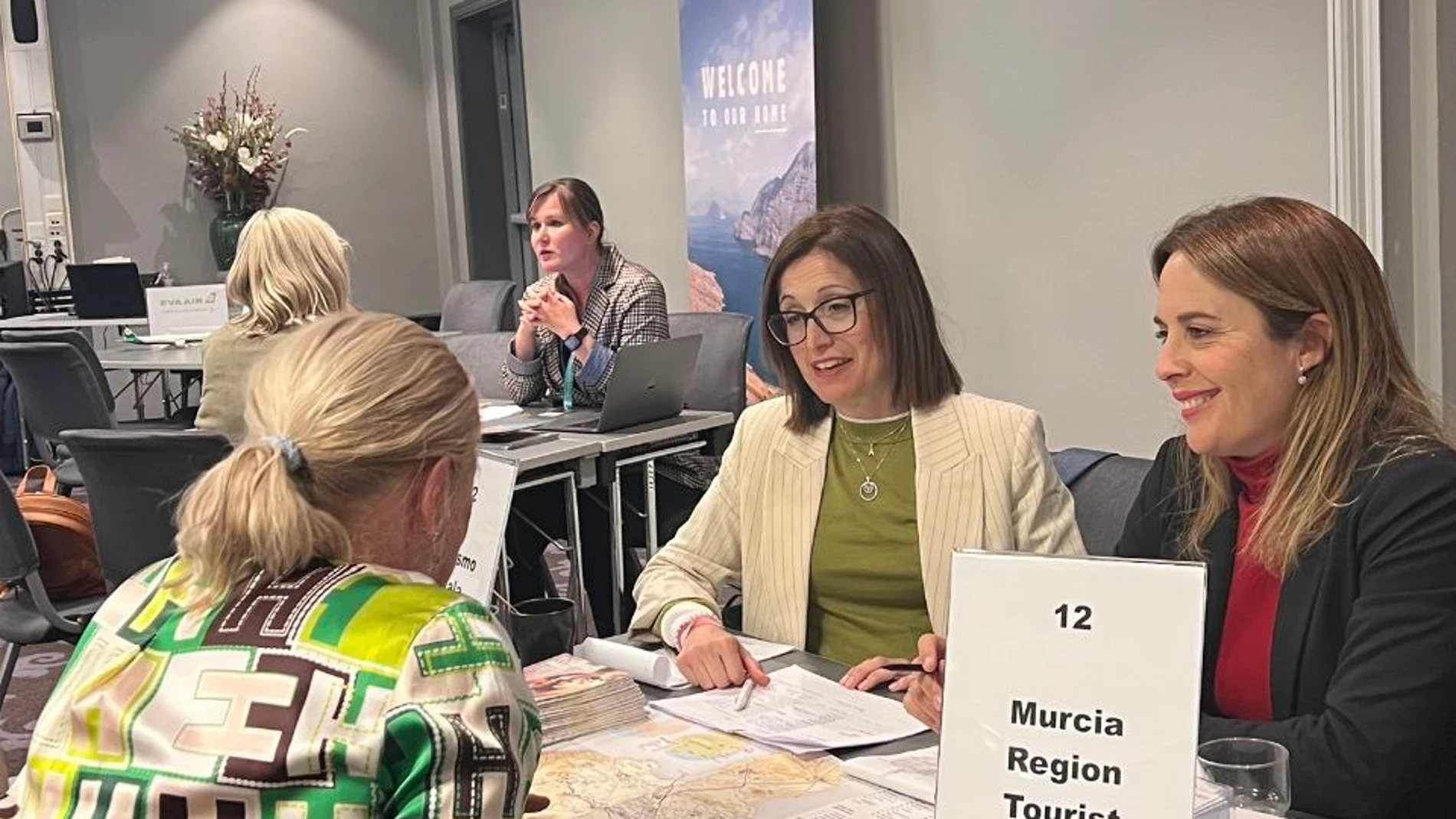 Presencia del Instituto de Turismo de la Región de Murcia en la edición de Primavera de Antor, en los Países Nórdicos. REMITIDA / HANDOUT por GOBIERNO DE MURCIA Fotografía remitida a medios de comunicación exclusivamente para ilustrar la noticia a la que hace referencia la imagen, y citando la procedencia de la imagen en la firma 17/06/2025