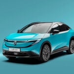 El nuevo Nissan Leaf, en color azul