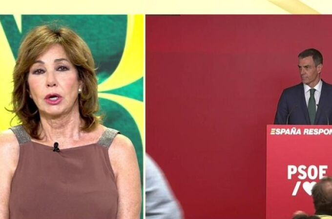Ana Rosa Quintana revela que están vetados por el Gobierno de Pedro Sánchez: "Ellos creen en la libertad de expresión"