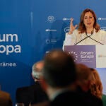 La alcaldesa de València, María José Catalá, interviene en el Fórum Europa Tribuna del Mediterráneo