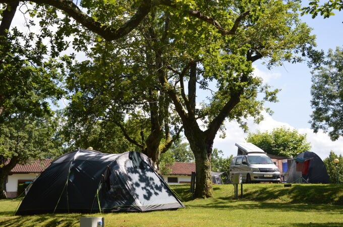 Los campings sirven como base para nueve rutas circulares y cuentan con lo necesario para el bienestar de los cicloturistas