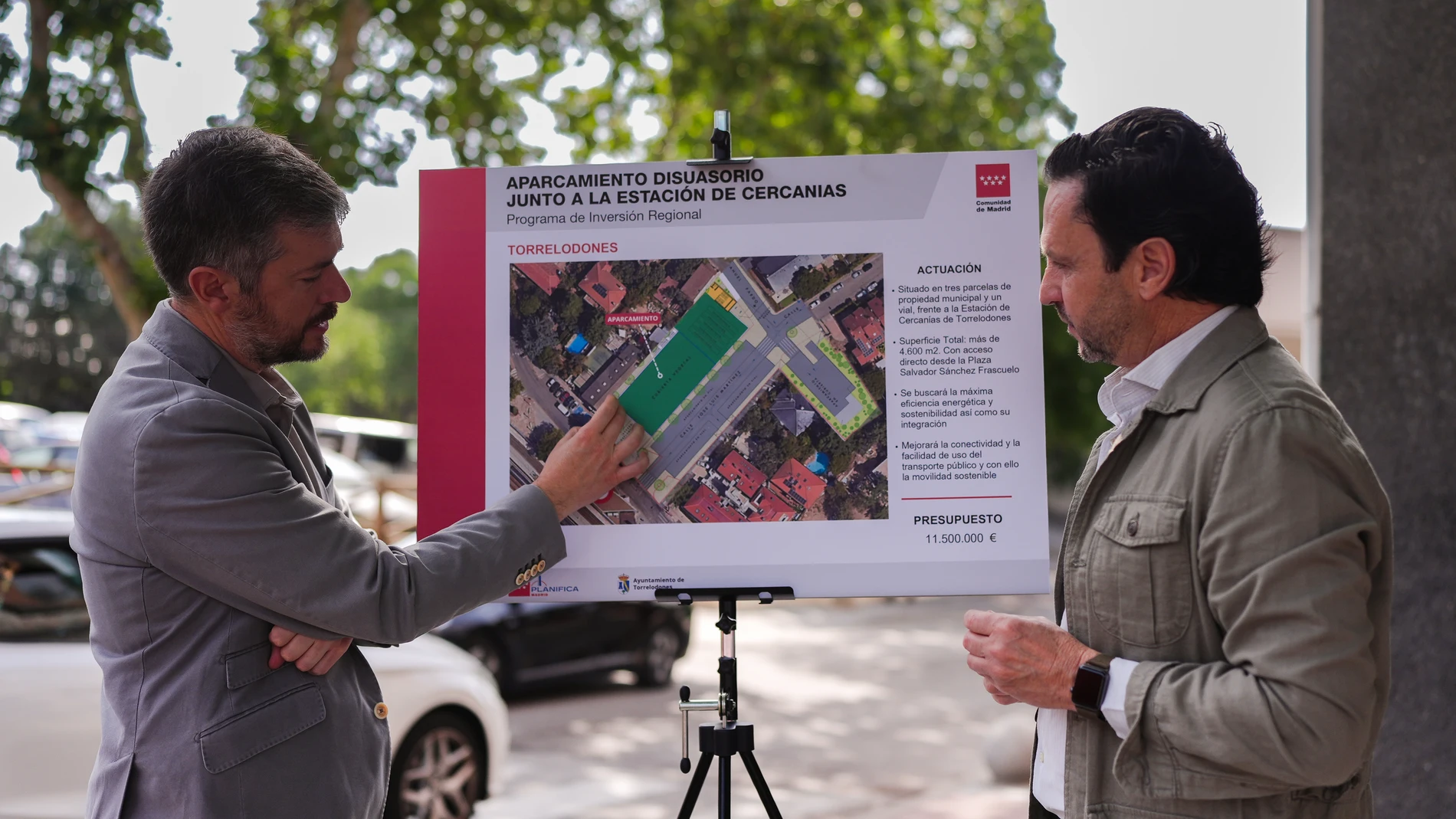 Madrid invertirá 11,5 millones de euros en un nuevo aparcamiento disuasorio en Torrelodones