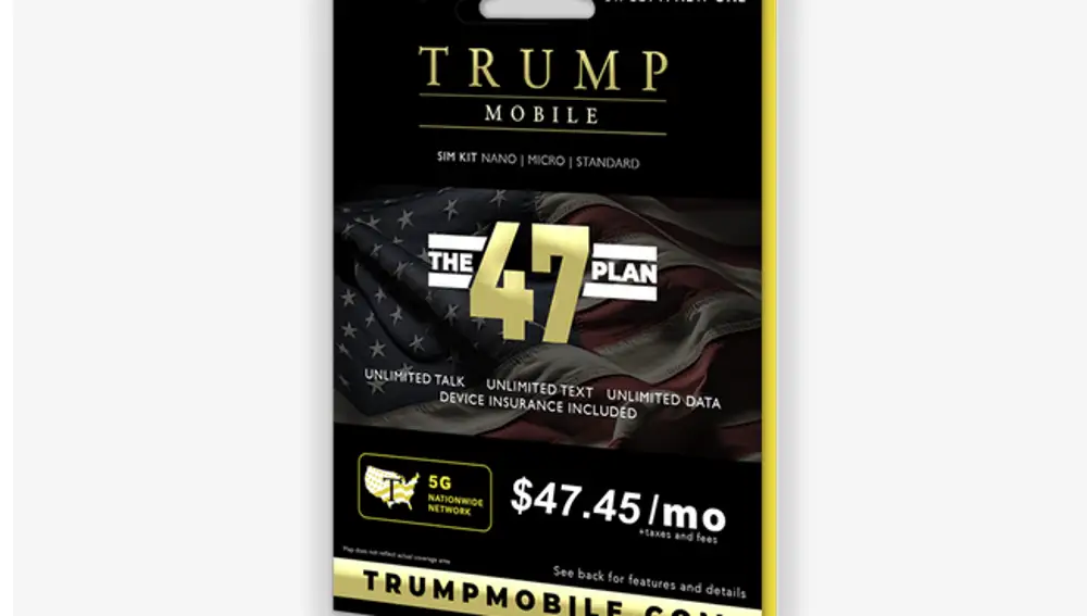 Su precio de 47,45 dólares mensuales referencia a los gobiernos de Trump