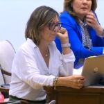 Milagros Marcos durante su intervención ante el secretario de Estado