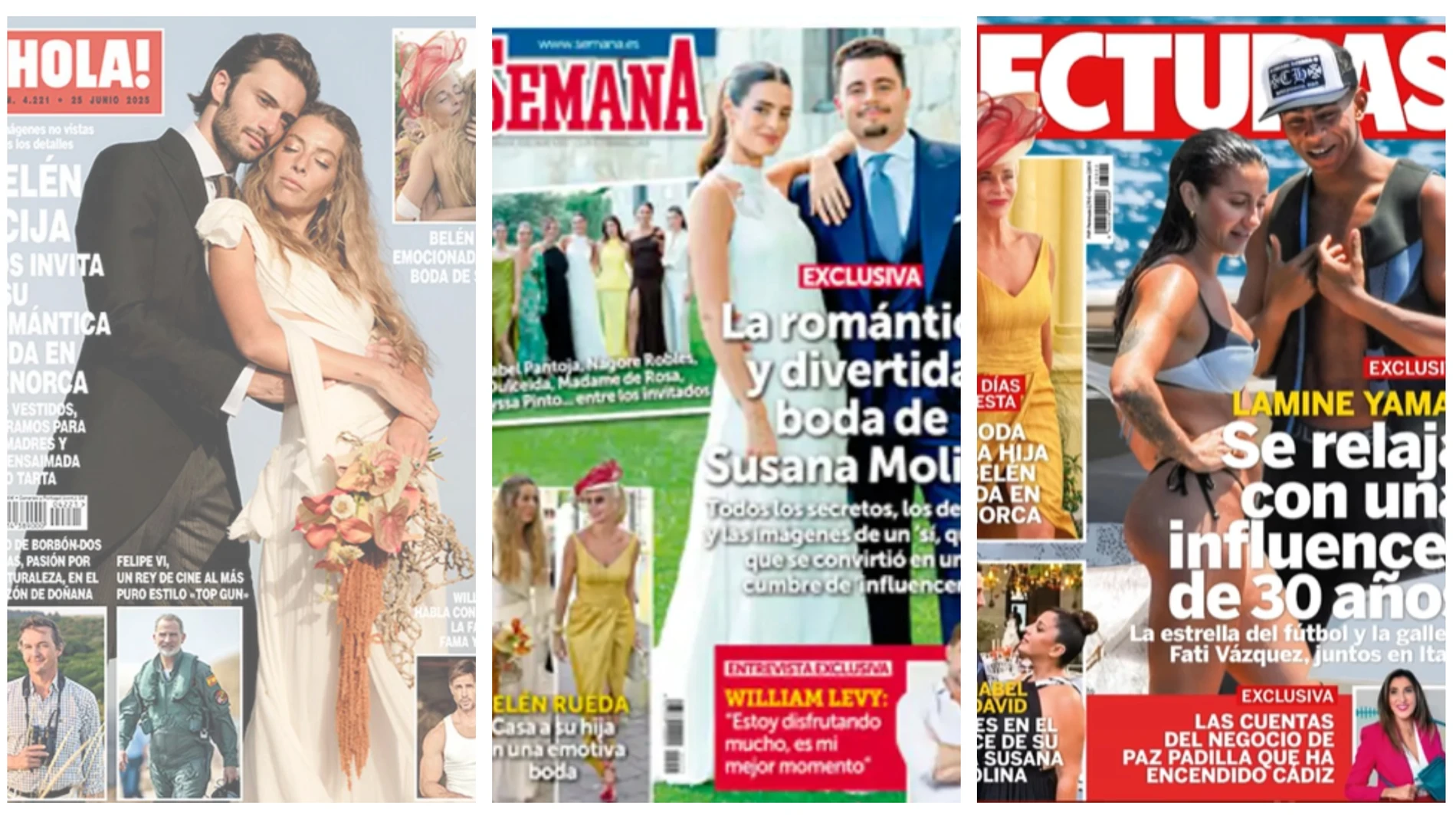 Portadas de las revistas del corazón 18 de junio de 2025