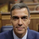 Sesión de control al Gobierno en el Congreso de los Diputados. Comparecen el presidente del Gobierno, Pedro Sánchez, María Jesús Montero Cuadrado, Yolanda Díaz, Pilar Alegría, Félix Bolaños, Fernando Grande Marlaska, Luis Planas, Carlos Cuerpo, Mónica García, Pablo Bustinduy, Elma Saiz, Margarita Robles y por el PP, Alberto Nuñez Feijoo y Cuca Gamarra. 