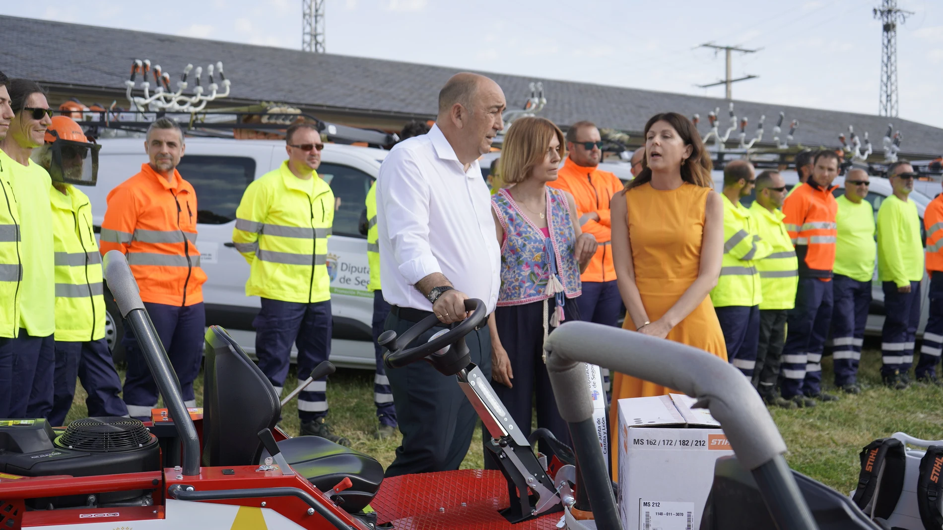 Presentación de las brigadas forestales en la provincia de Segovia