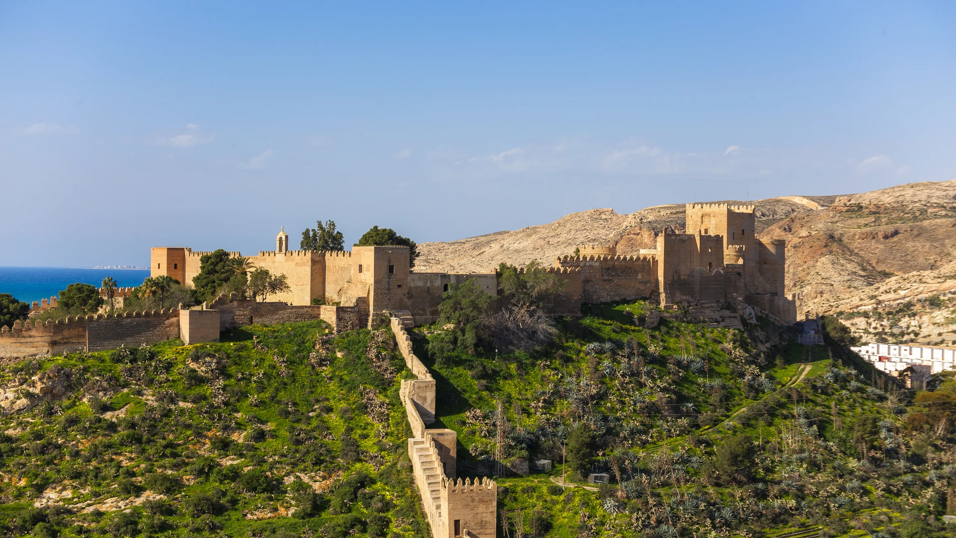 Vista de la Alcazaba