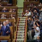 Sesión de control al Gobierno en el Congreso de los Diputados. Comparece el líder de PP, Alberto Nuñez Feijóo. 