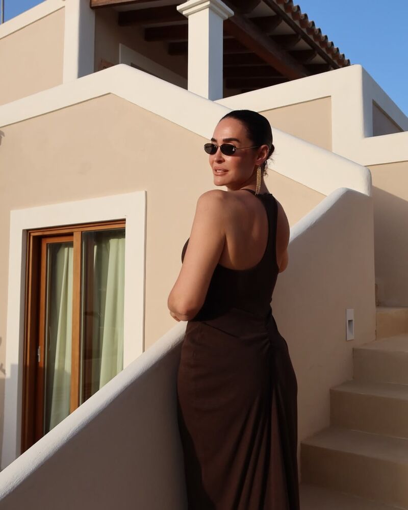El look de Vicky Martín Berrocal en Formentera.