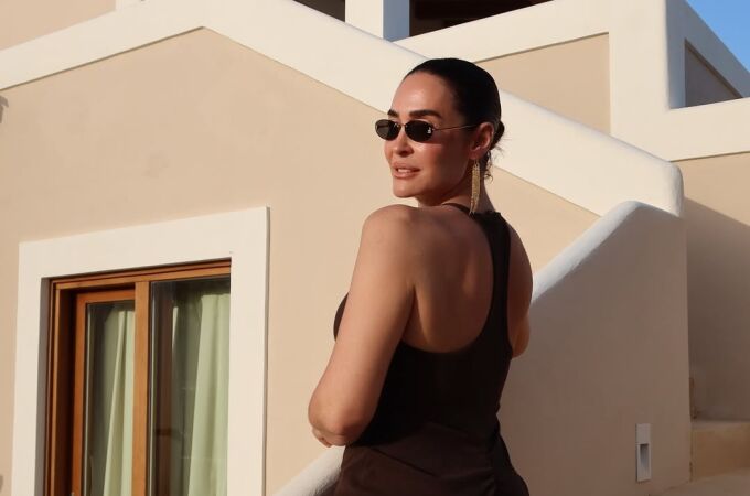 El look de Vicky Martín Berrocal en Formentera.