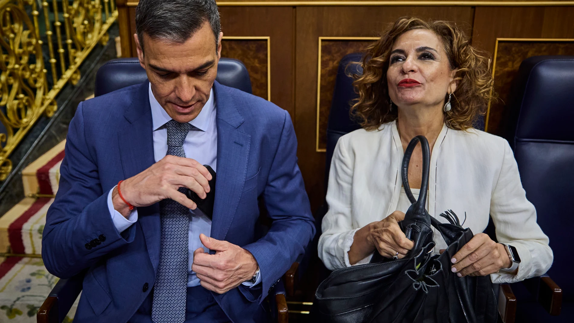 Sesión de control al Gobierno en el Congreso de los Diputados. Comparece el presidente del Gobierno, Pedro Sánchez y Maria Jesus Montero. © Alberto R. Roldán / Diario La Razón. 18 06 2025