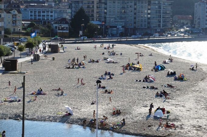 Muere un hombre en una playa de Baiona (Pontevedra) pese a los intentos de reanimación