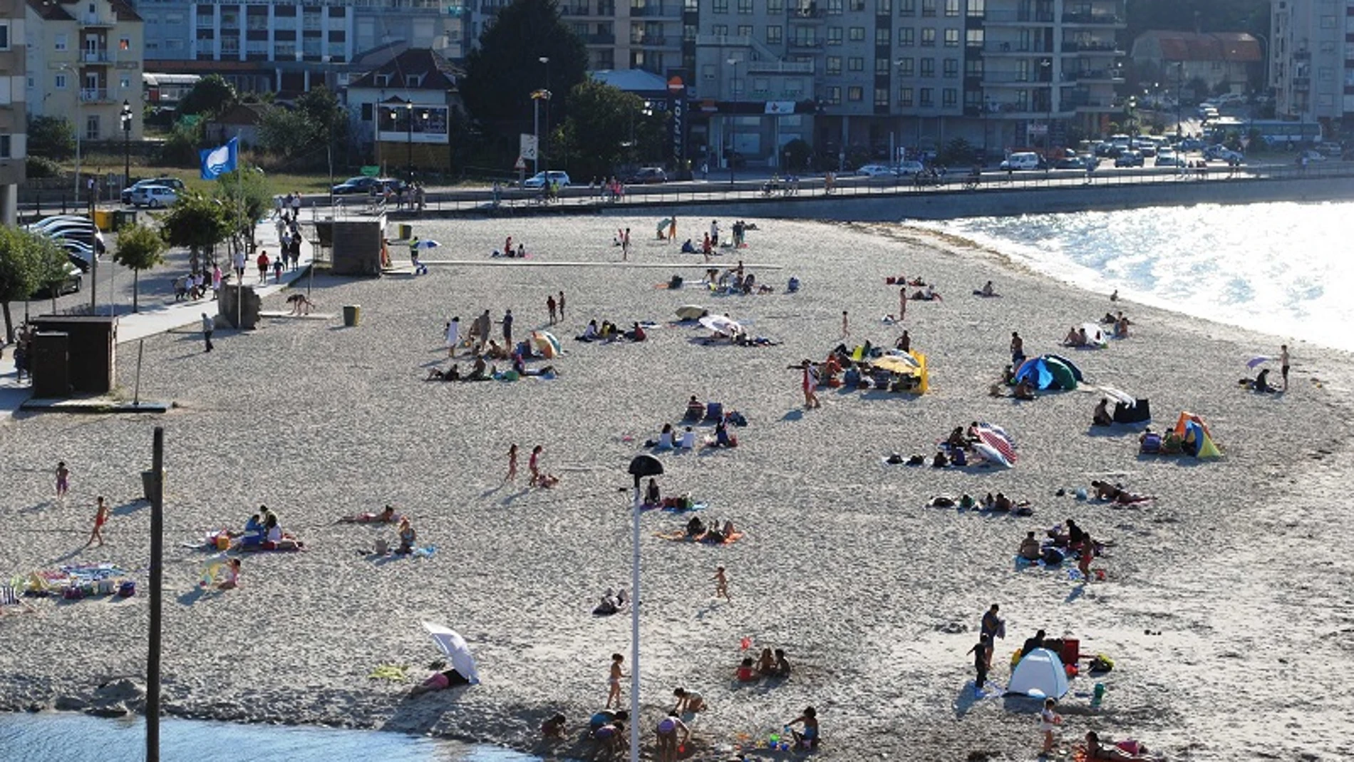 Muere un hombre en una playa de Baiona (Pontevedra) pese a los intentos de reanimación