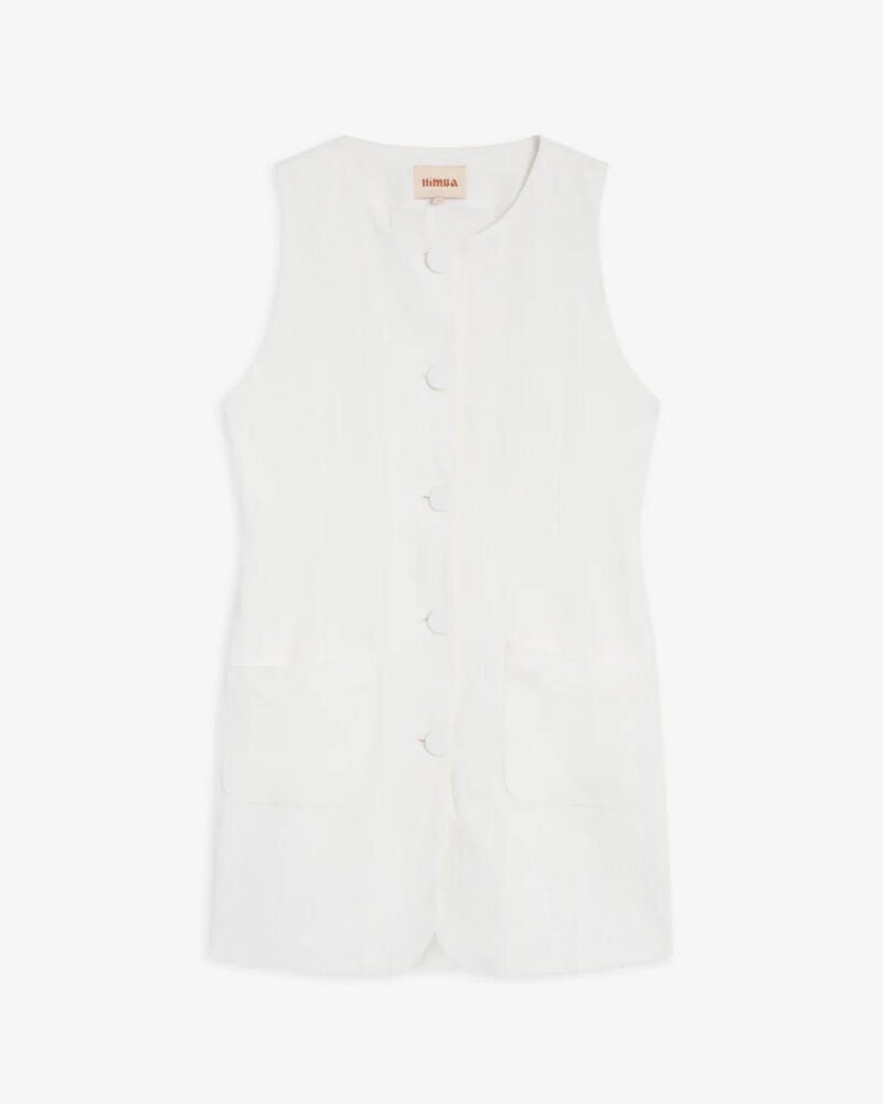 Vestido blanco.
