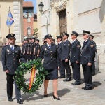 Homenaje de La Policía Nacional de Palencia a las víctimas de terrorismo