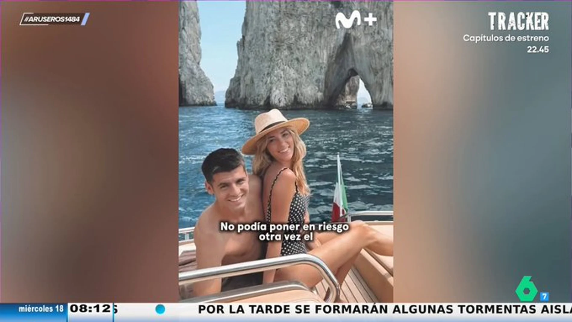 El consejo de Alfonso Arús a Álvaro Morata tras su reconciliación con Alice Campello: "No hay que romper las fotografías"