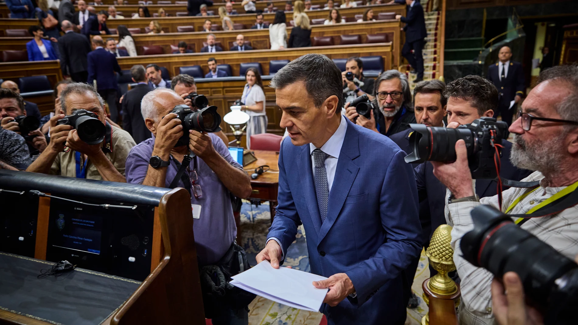 Sesión de control al Gobierno en el Congreso de los Diputados. Comparece el presidente del Gobierno, Pedro Sánchez.