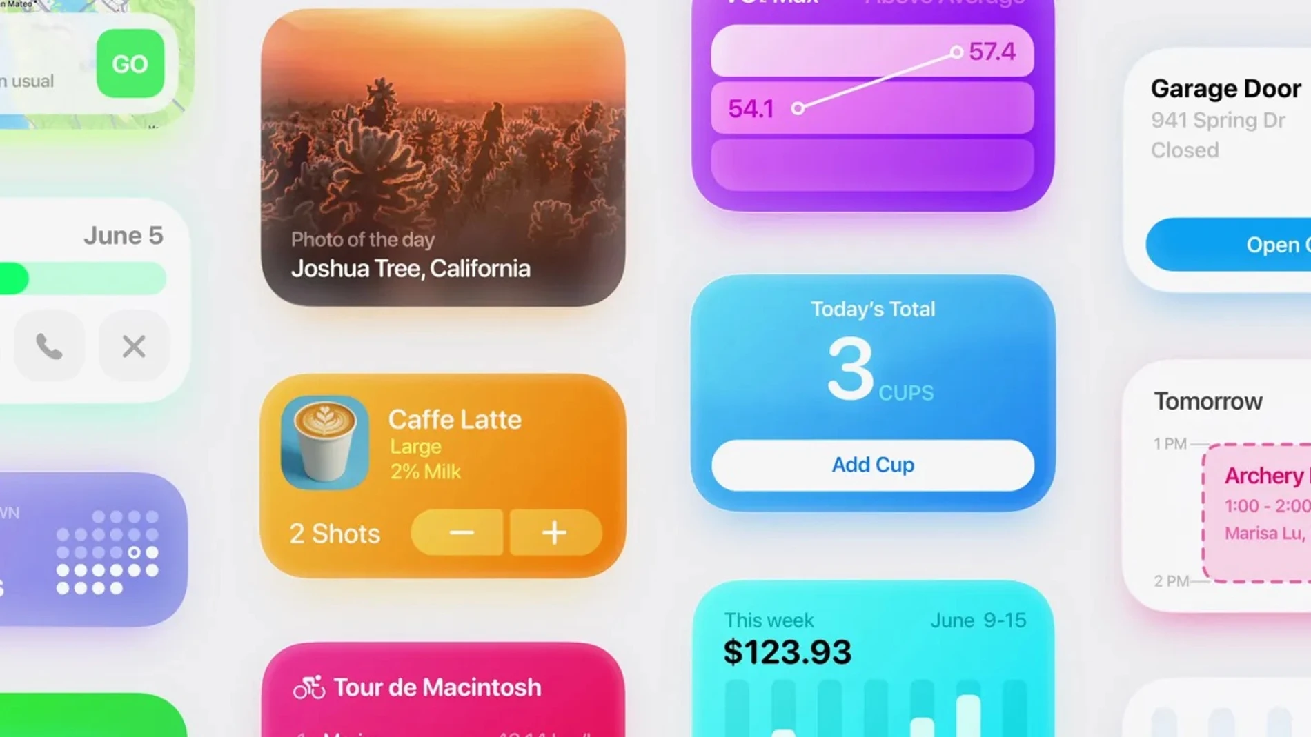 Captura de pantalla de la sesión de la WWDC