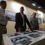 El presidente de la Diputación de Segovia, Miguel Ángel de Vicente, inaugura la exposición
