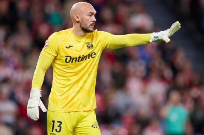 Marko Dmitrovic con el Leganés