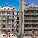 Casa Batlló de Barcelona antes y después de la restauración