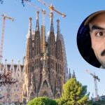 El teólogo Abel de Jesús en la Sagrada Familia de Barcelona