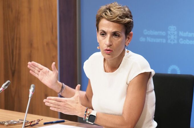 María Chivite: "Dije caiga quien caiga y estoy cumpliendo"